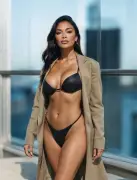 Bikini-clad Nicole Scherzinger shows off her fit figure in glamorous photo shoot